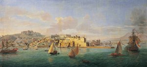 Vue du golfe de Naples - Gaspar van Wittel