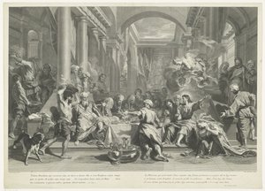 Christ dans la maison de Simon le Pharisien - Gaspard Duchange