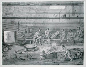 Costumes des habitants de la baie de Castries sur la côte de la Tartarie orientale - Gaspard Duche de Vancy