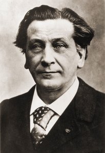 François Coppée (1842-1908), poète et dramaturge français, photographié par Nadar - Gaspard Felix Tournachon Nadar