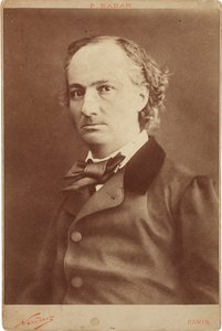 Portrait de Charles Baudelaire 1821-1867, vers 1855 - Gaspard Félix Nadar