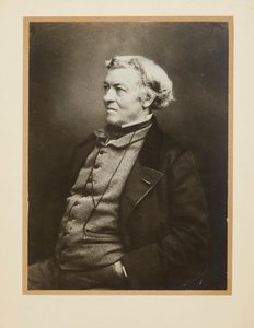 Portrait de Jean-Baptiste Camille Corot 1796-1875, vers 1860 - Gaspard Félix Nadar