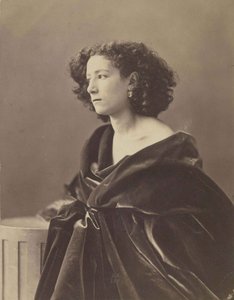 Portrait de Sarah Bernhardt 1844-1923, 1864
