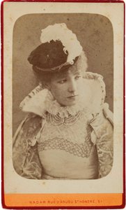 Portrait de Sarah Bernhardt 1844-1923, vers 1865 - Gaspard Félix Nadar