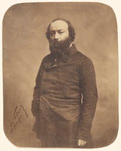 Portrait de Théodore Rousseau 1812-1867, 1855-1859