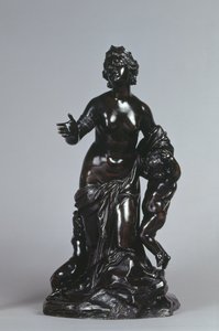 Latone et ses enfants, Apollon et Diane, vers 1671 (bronze avec patine laquée)
