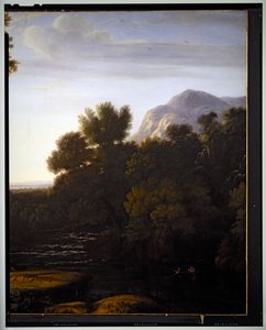 Paysage italien (détail) - Gaspard Poussin Dughet
