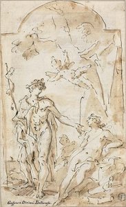 Bacchus et Ariane - Gaspare Diziani