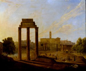 Rome : vue du Forum vers le Capitole