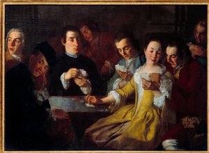 Le jeu de cartes - Gaspare Traversi