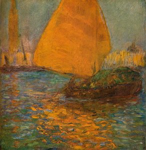 La Voile Jaune, c1905 - Gaston La Touche