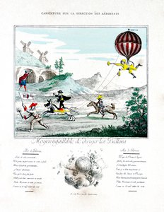 Caricature sur la direction de l