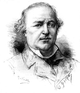 Portrait de Maître Charles Lachaud (1817-1882), avocat français. Gravure de Vuillier dans "Le Monde Illustré" n°1342 du 16 décembre 1882 - Gaston Vuillier