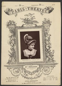 Théâtre de Paris : Mlle. Desclauzas - Gaston and Mathieu and Cie.