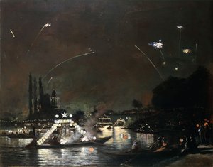 Paris la Nuit du XIV Juillet