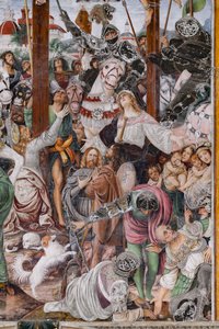 Détail de la Crucifixion - Gaudenzio Ferrari