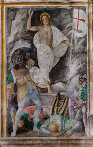 Détail de la Résurrection du Christ, de La vie et la Passion du Christ