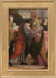 Rencontre à la Porte Dorée, 1508-09 - Gaudenzio Ferrari