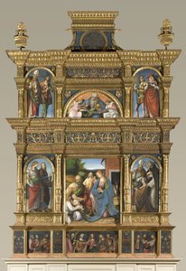 Nativité et Dernière Cène, Polyptyque