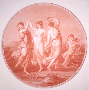 Les Trois Grâces et Cupidon - Gavrila Ivanovitch Scorodomoff