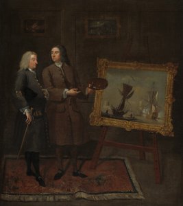 Thomas Walker et Peter Monamy, c.1735 - Gawen Hamilton