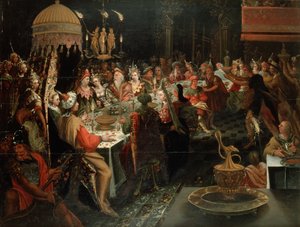 Festin de Balthazar, 1600-10 - Gdansk School