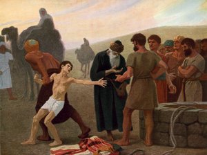 Joseph est vendu en esclavage par ses frères jaloux, vers 1940