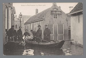Catastrophe à Oud-Vossemeer le 13 mars 1906
