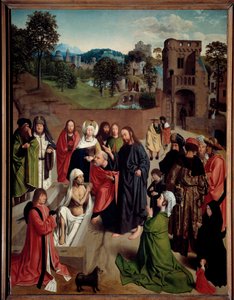 La Résurrection de Lazare Peinture de Gérard de Saint-Jean (1460/1465-1488/1493) XVe siècle