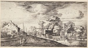 Pont à Maarssen - Geertruyt Roghman