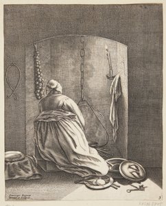 Une femme qui cuisine