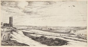 Paysage près de Zuidersøen - Geertruyt Roghman