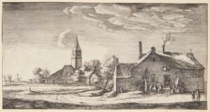 Vue vers Spaarnwoude - Geertruyt Roghman