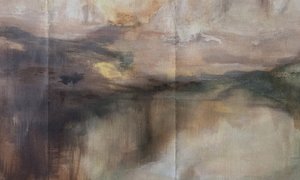 Paysage abstrait brumeux - Gemma Bardot