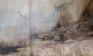 Paysage abstrait brumeux - Gemma Bardot
