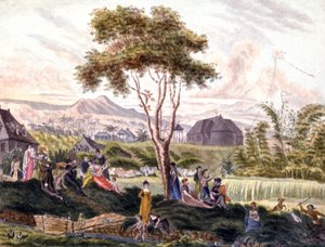 Île de la Réunion : vue de Saint Benoit - Genevieve Sophie Marie Adele Patu de Rosemont