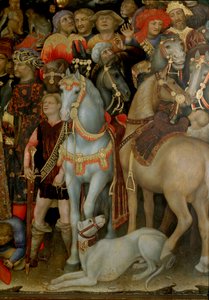 Adoration des Mages (détail) - Gentile da Fabriano
