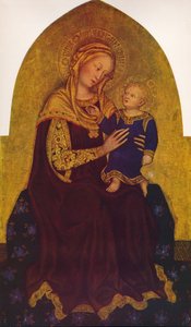 Madone et enfant, c1420 - Gentile da Fabriano