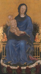 Madone et Enfant avec des anges - Gentile da Fabriano