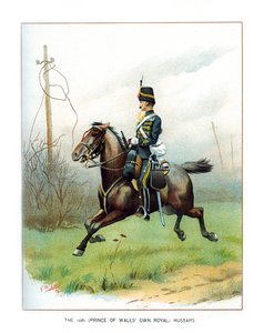 Le 10e Prince of Wales Own Royal Hussars - Geoffrey Douglas Giles