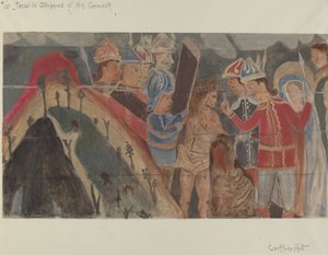 Station de la Croix n° 10 : Jésus est dépouillé de ses vêtements - Geoffrey Holt