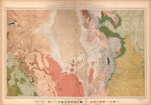 Atlas géologique et géographique du Colorado et des territoires adjacents - Geological And Geographical Survey Of The Territories