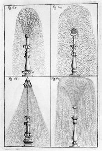 Conception de fontaine ornementale, 1664
