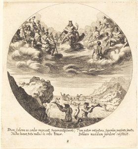 Jupiter et les Dieux - Georg Andreas Wolfgang the Elder