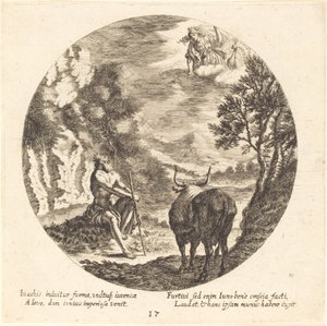 Jupiter transformant Io en vache