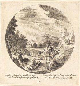 Mercure tuant Argus - Georg Andreas Wolfgang the Elder