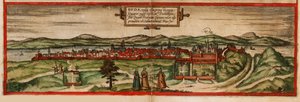 Buda, vulgo Ofen De: Civitates orbis terrarium, 1572 - Georg Braun und Franz Hogenberg