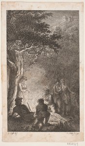 Illustration avec des figures autour d