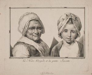 La mère Brigide et la petite Javotte