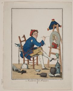 "Le peintre" - Georg Christian Schule
